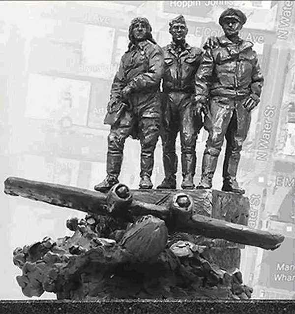 Проект пам'ятника для парку Берегової охорони у місті Елізабет-Сіті.